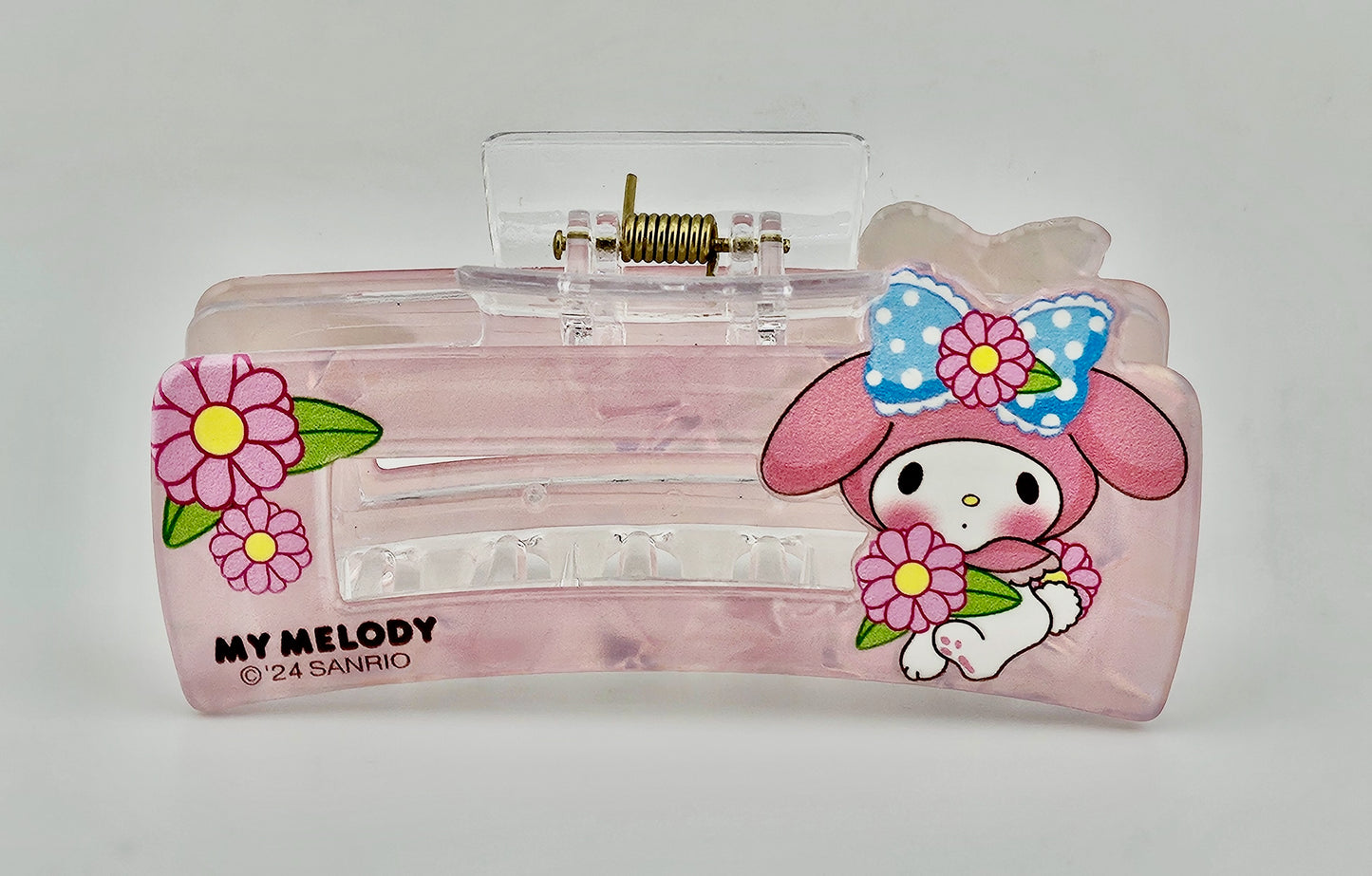 My Melody Hair Claw Pearlized