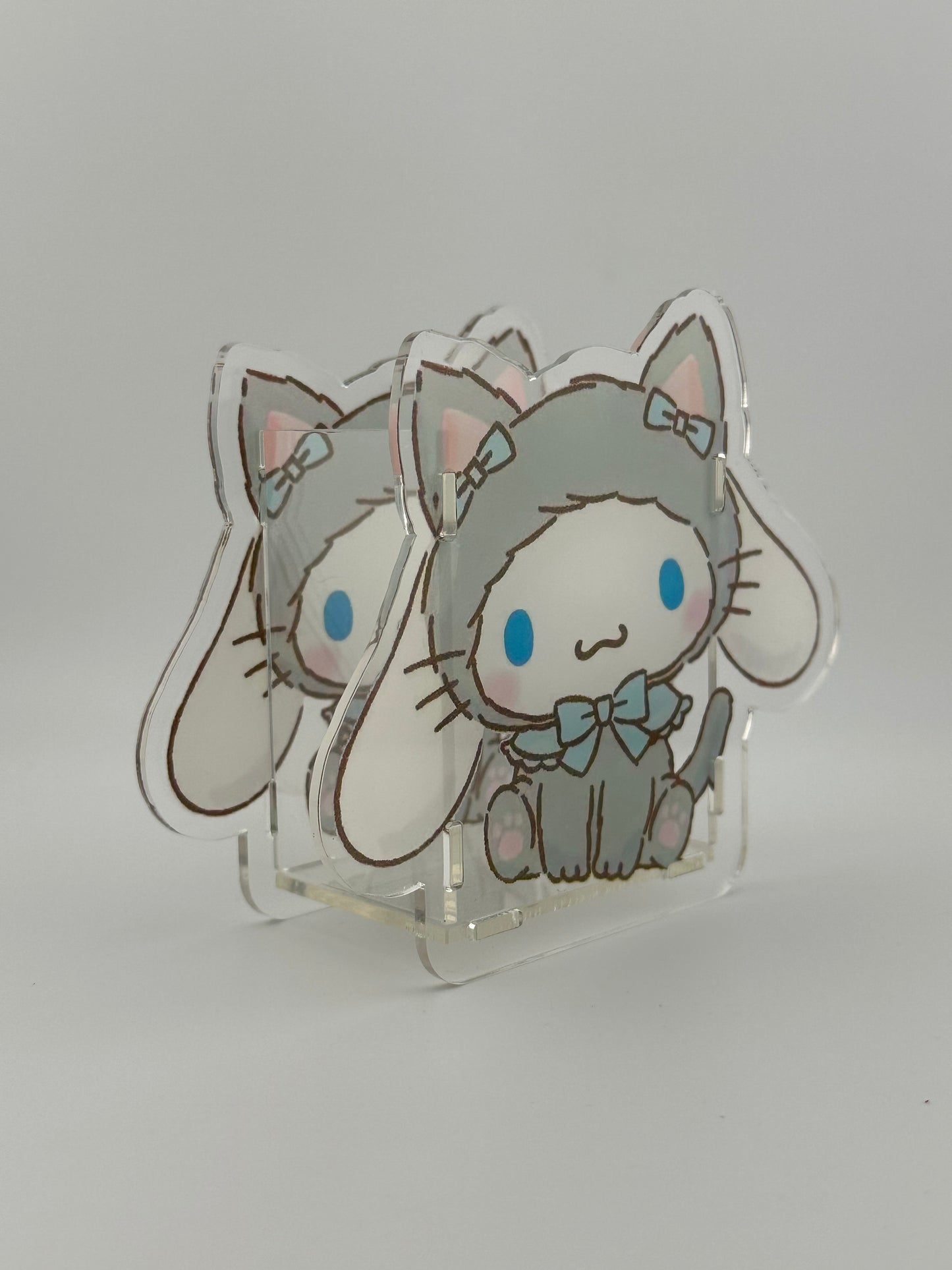 Cinnamoroll Acrylic Pen Holder – Kawaii Desk Organizer