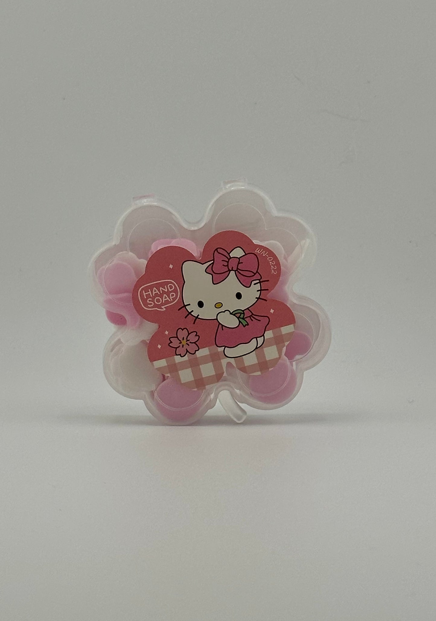 Sanrio Flower Case Portable Soap Flakes