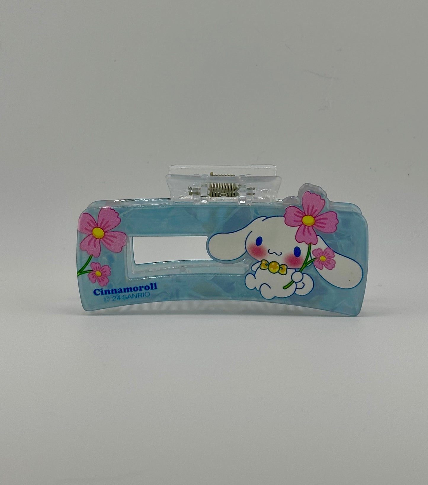 Cinnamoroll Floral Acrylic Hair Claw Clip