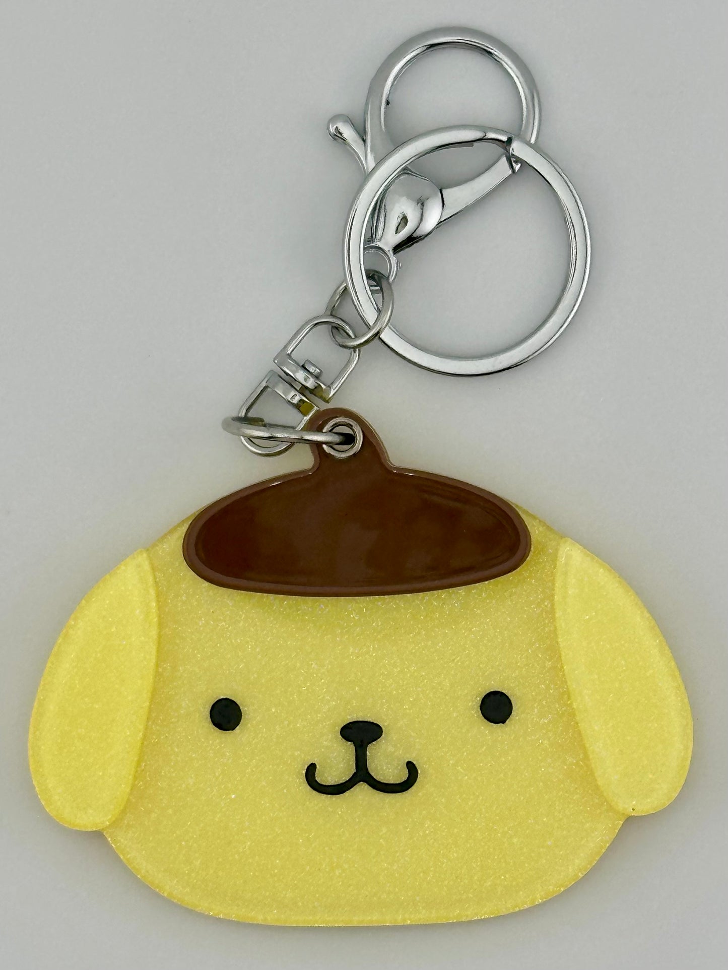Pompompurin Keychain Mirror