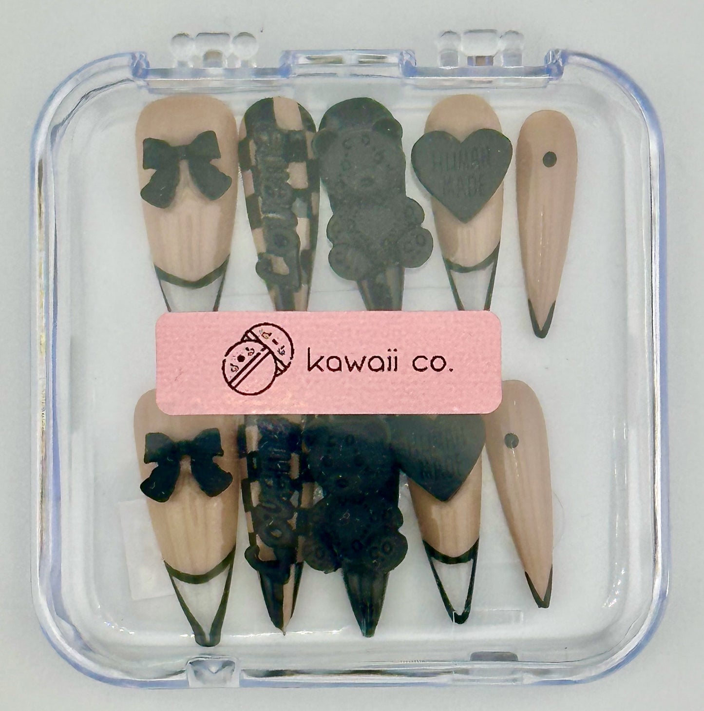Noir Playground Press-On Nails