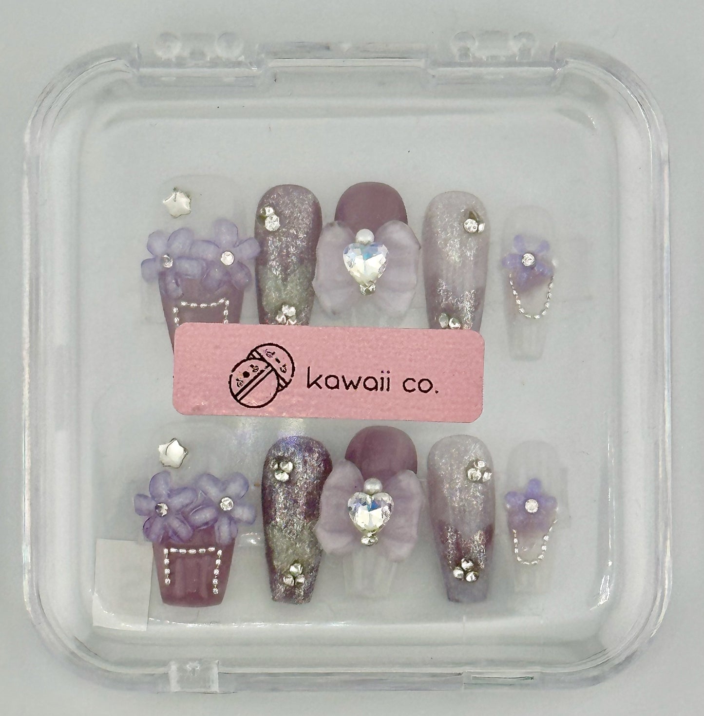 Lavender Waltz Press-On Nails