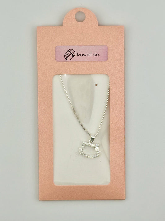 Hello Kitty Silhouette Pendant Necklace