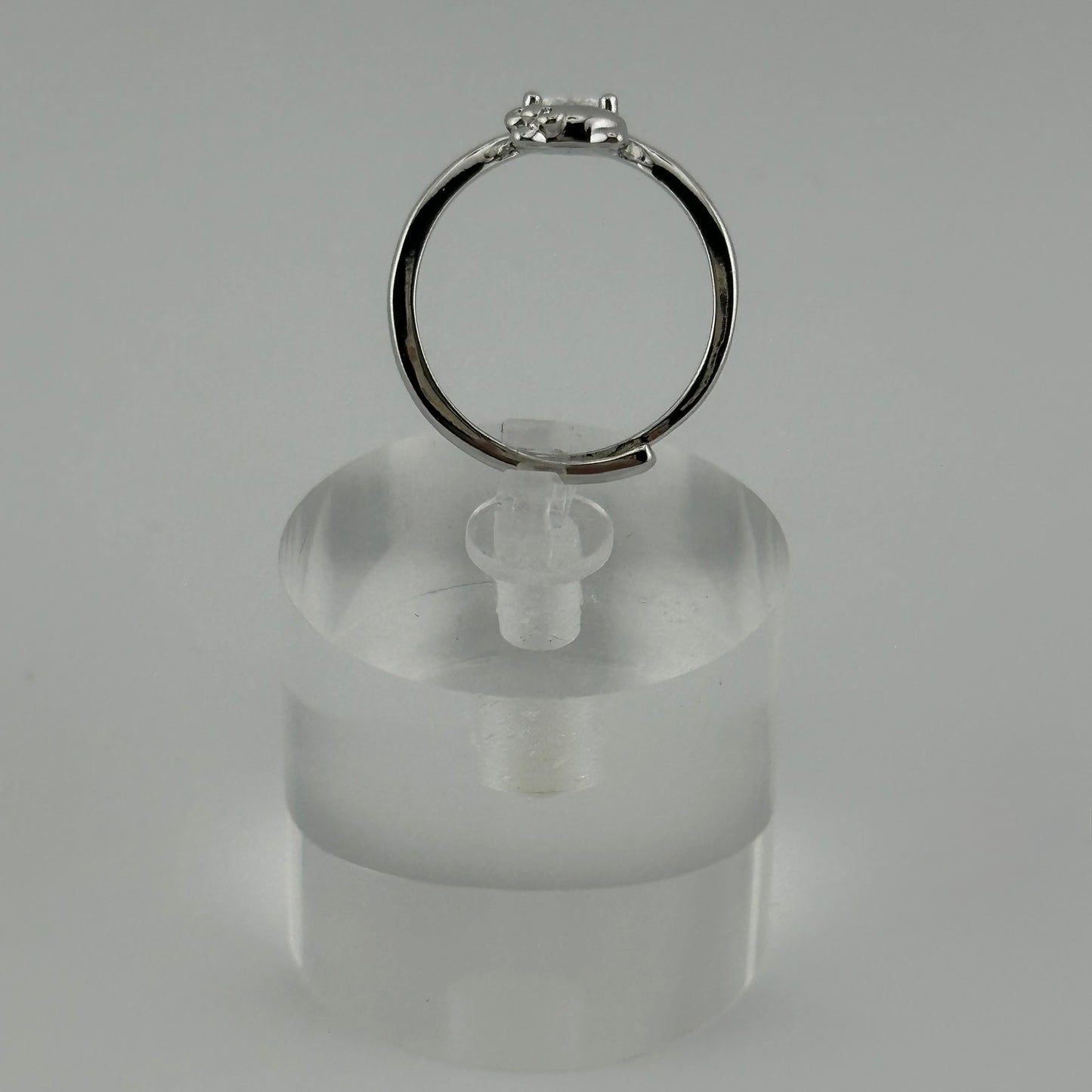 Hello Kitty Crystal Heart Ring