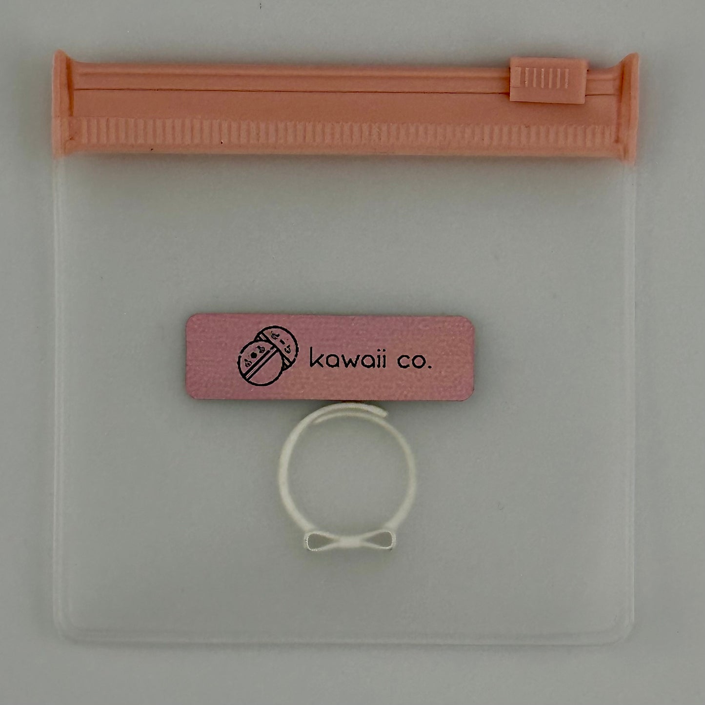 Sterling Silver Adjustable Bow Ring – Classic Kawaii Charm