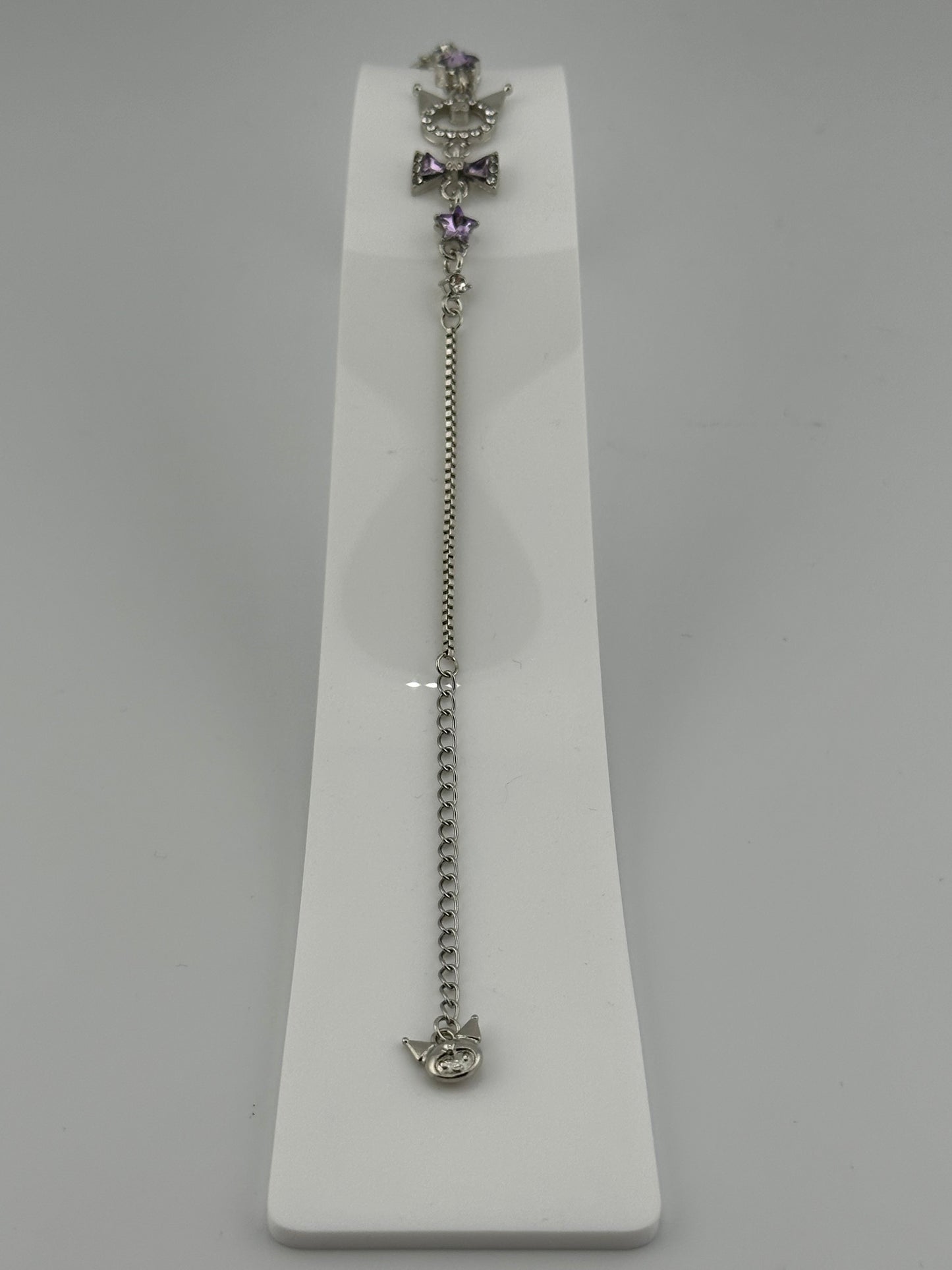 Kuromi Rhinestone Bracelet