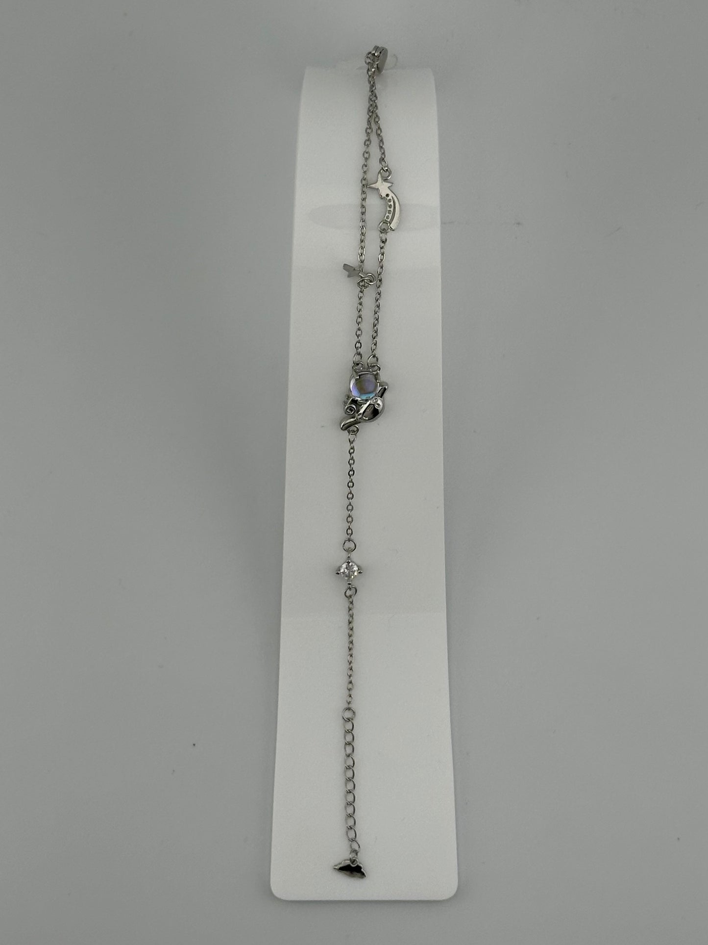 Cinnamoroll Silver Charm Bracelet