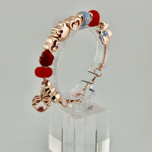 Gold Hello Kitty Pandora Bracelet