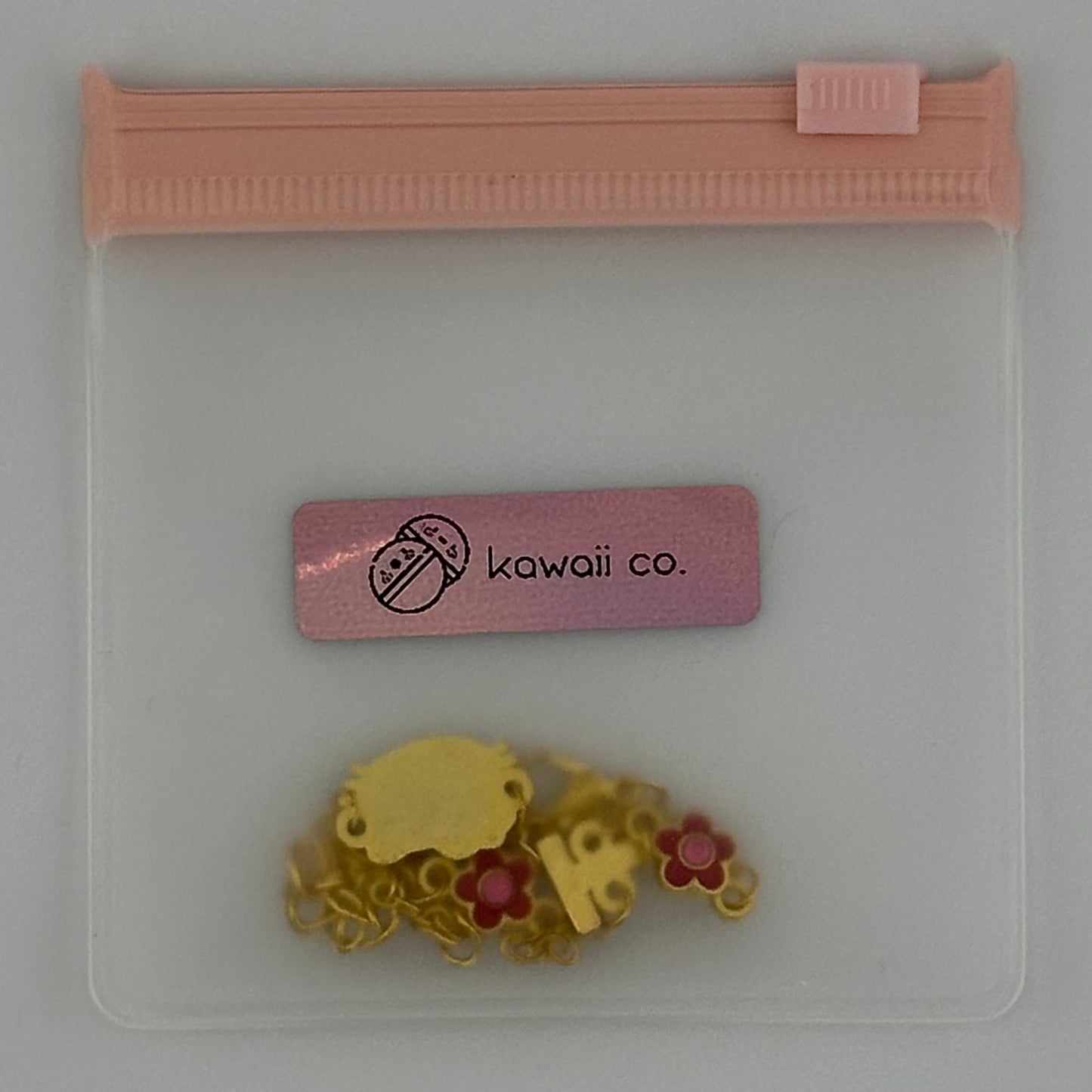 Hello Kitty Cherry Blossom Charm Bracelet - Gold Tone