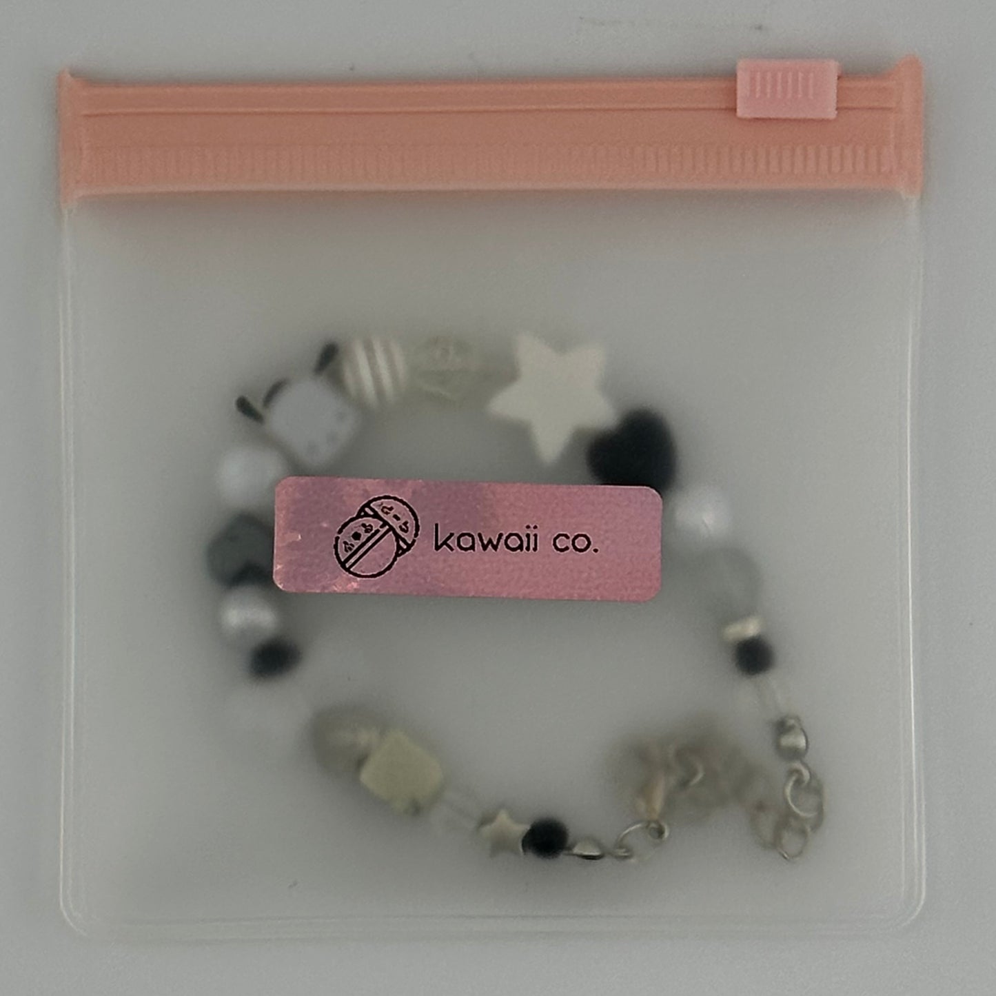 Pochacco Bell Beaded Bracelet