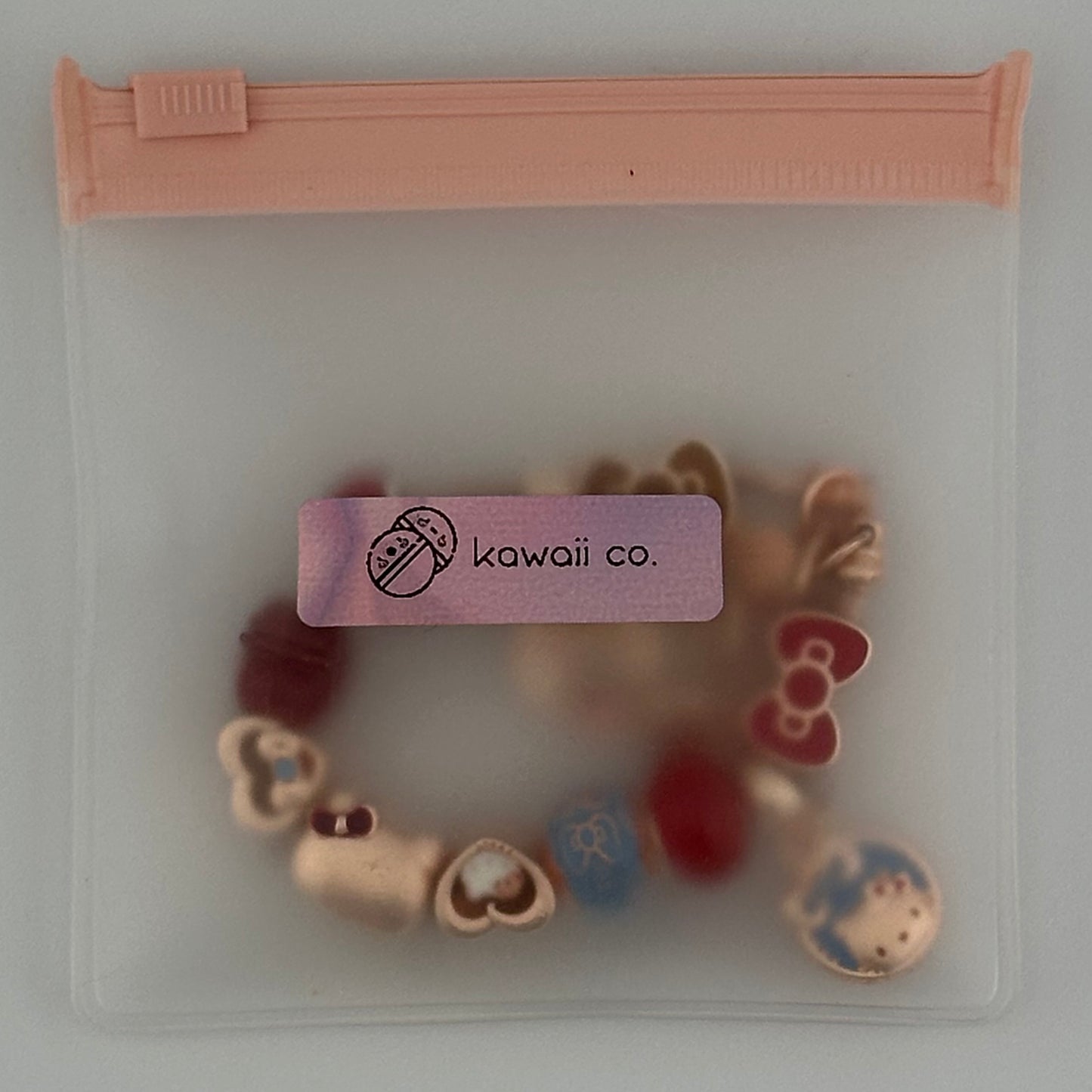 Rose Gold Hello Kitty Charm Bracelet