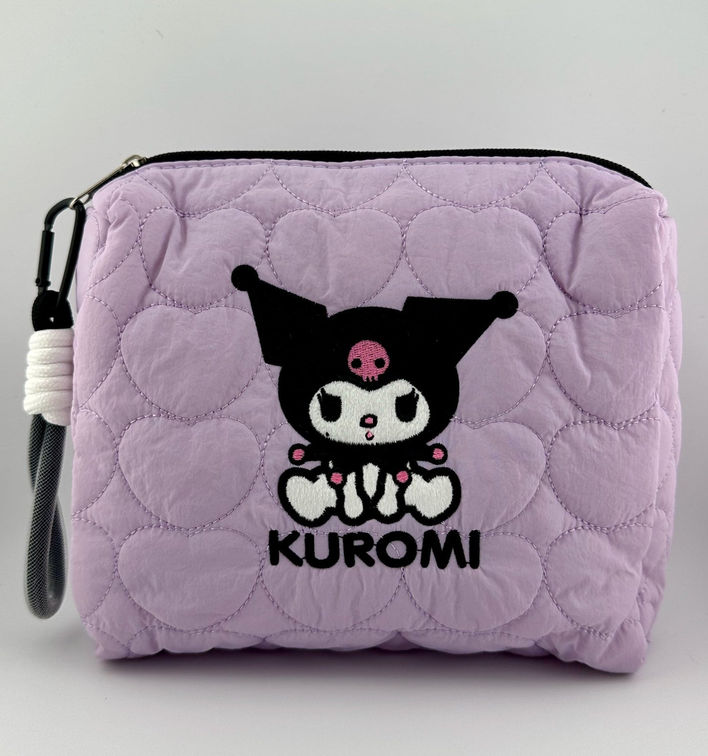 Kuromi Puffed Makeup Bag - Kawaii Co.