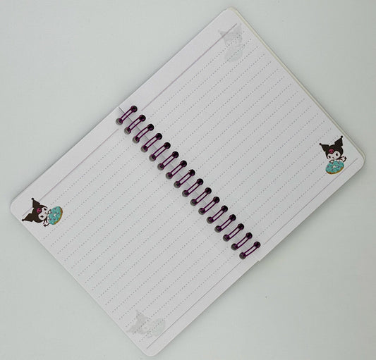 Kuromi Spiral Notebook - Kawaii Co.