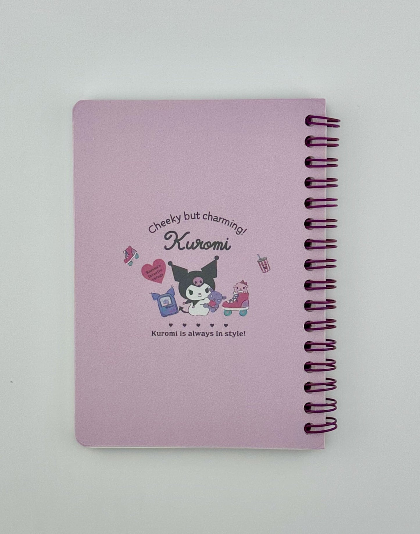 Kuromi Spiral Notebook - Kawaii Co.