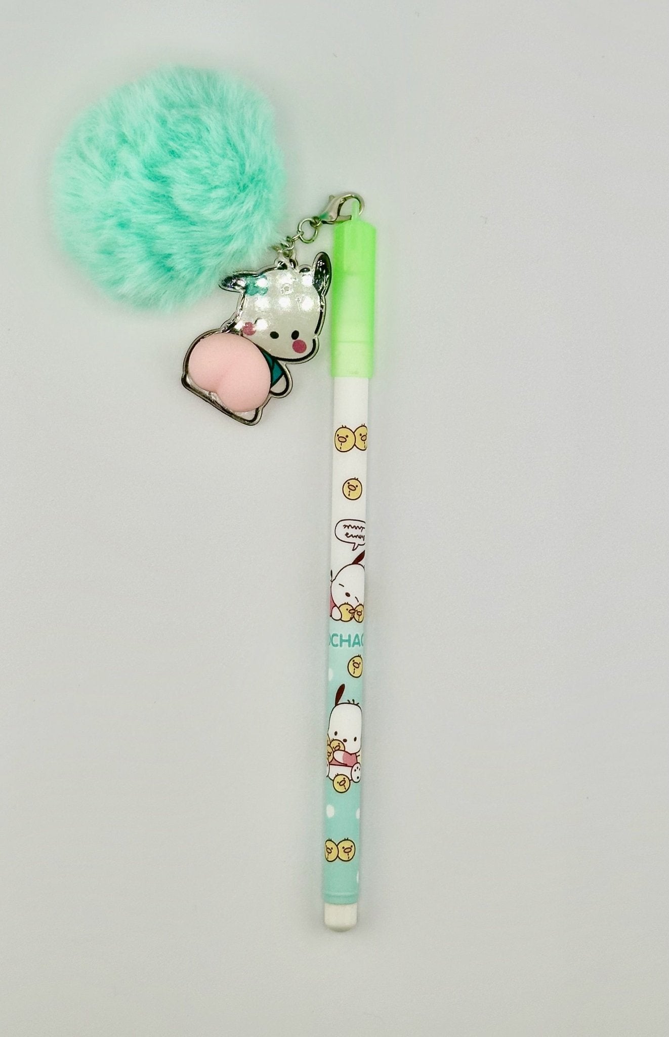 Squeeze Bum and Pompom gel Pens - Kawaii Co.