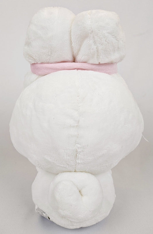 Sugar Bunnies Kawaii Plush – Pink Scarf & Polka - Dot Ears - Kawaii Co.