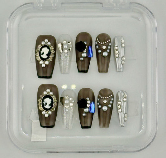 Velvet Heirloom Press-On Nails - Kawaii Co.