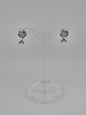 Hello Kitty Dangling Pink Heart Earrings