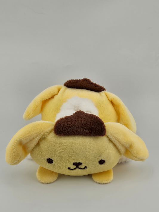 Purin Pudding Puff Hair Claw – Plush Clip Accessory