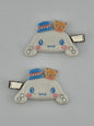Kawaii Crystal Charm Barrettes – Set of 2