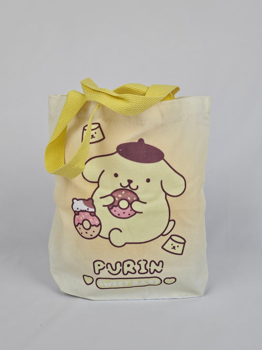 Kawaii Carry Crew – Character Canvas Tote Collection