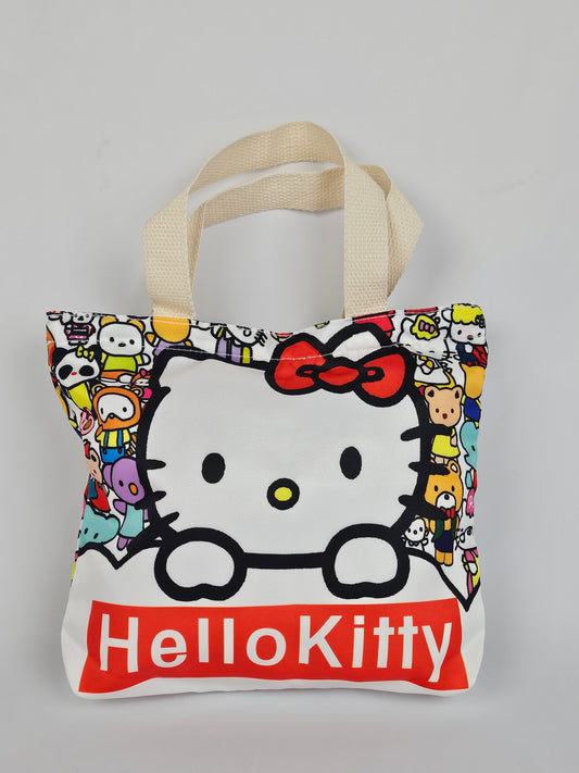 Hello Kitty Crowd Mini Tote – Color Pop Canvas Bag
