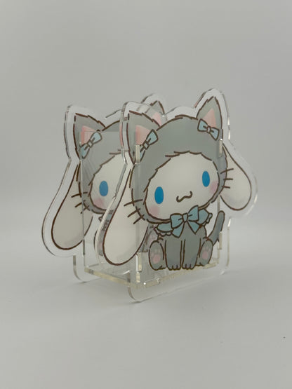 Cinnamoroll Acrylic Pen Holder – Kawaii Desk Organizer