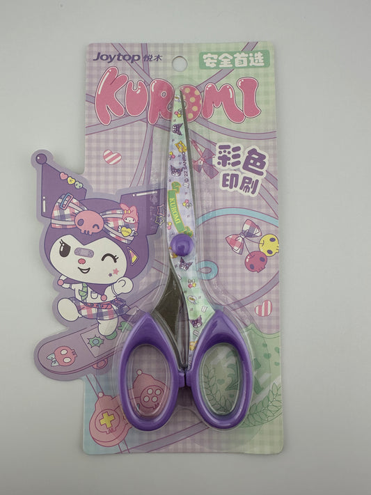 Kuromi Kawaii Scissors – Cute Sanrio Craft & Stationery Scissors