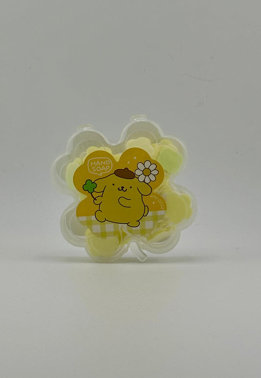 Sanrio Flower Case Portable Soap Flakes
