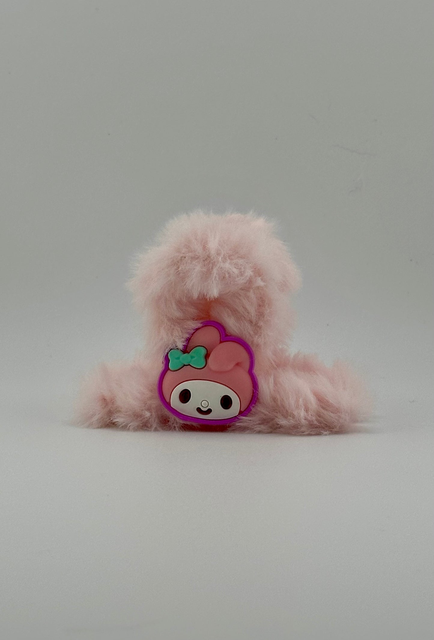 Fuzzy Sanrio Character Hair Claw Clip