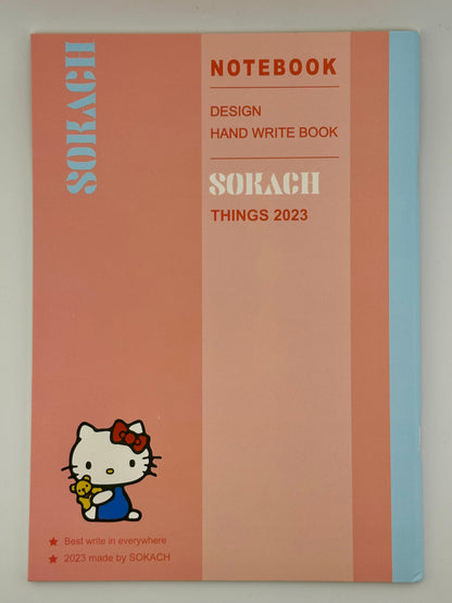 Sanrio Character B5 Notebook – 30 Sheets | Cinnamoroll, Kuromi, Hello Kitty & Pochacco