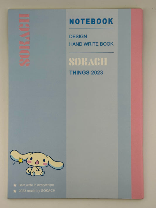 Sanrio Character B5 Notebook – 30 Sheets | Cinnamoroll, Kuromi, Hello Kitty & Pochacco