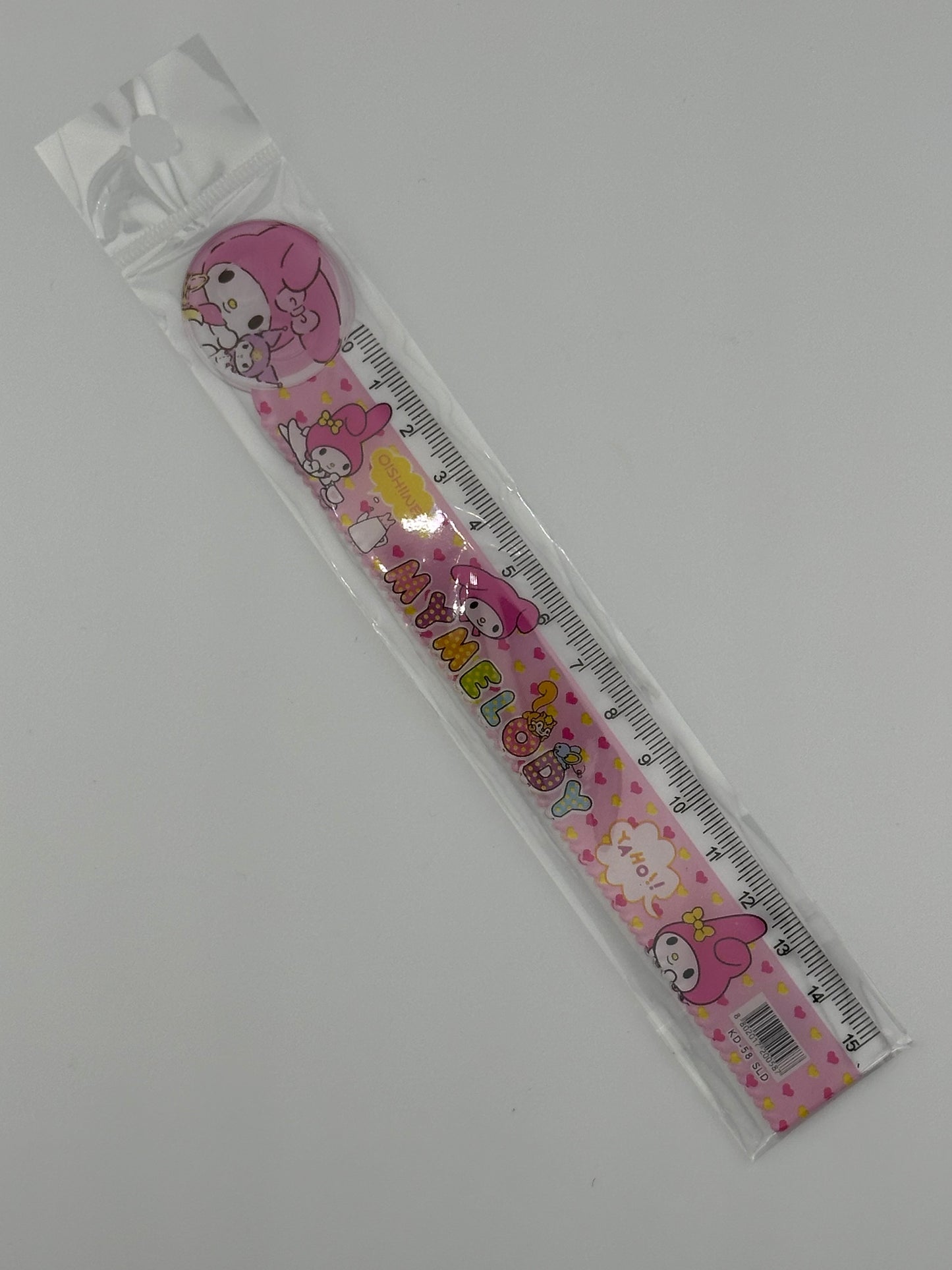 Sanrio Character 15cm Ruler – Cute Capsule-Top Design | Cinnamoroll, Kuromi, My Melody & PomPomPurin