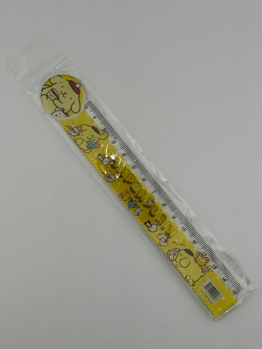 Sanrio Character 15cm Ruler – Cute Capsule-Top Design | Cinnamoroll, Kuromi, My Melody & PomPomPurin