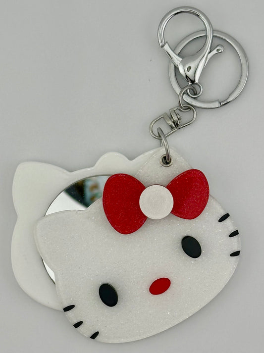 Hello Kitty Keychain Mirror