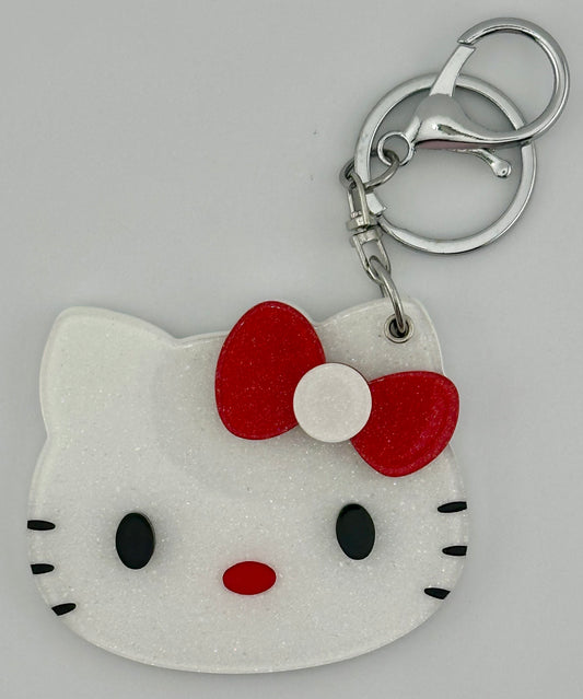 Hello Kitty Keychain Mirror