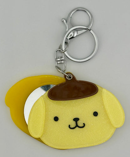 Pompompurin Keychain Mirror