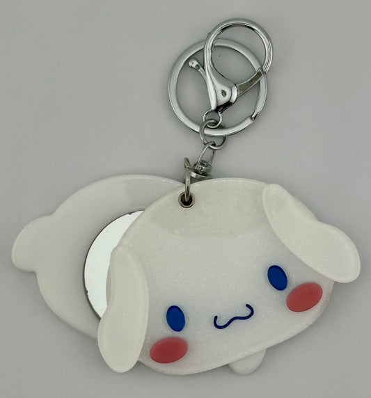 Cinnamonroll Keychain Mirror