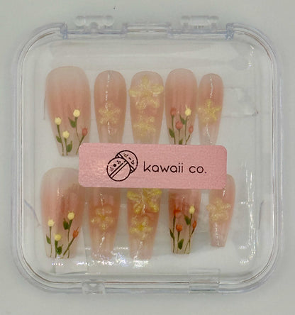 Tulip Daydream Press-On Nails