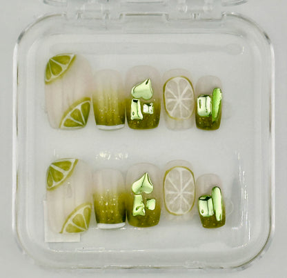 Citrus Grove Press-On Nails