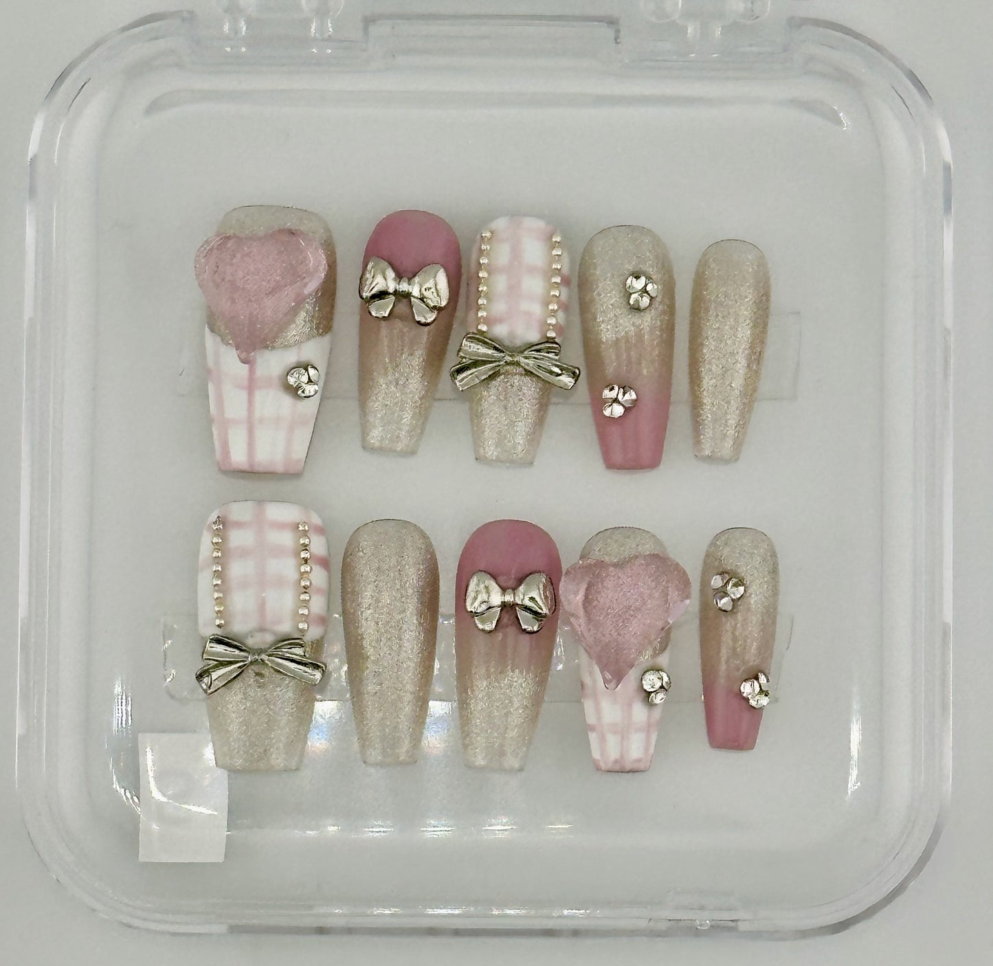 Sweetheart Soiree Press-On Nails