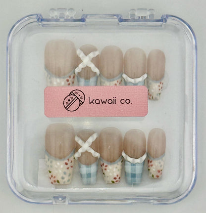 Bluebell Picnic Press-On Nails
