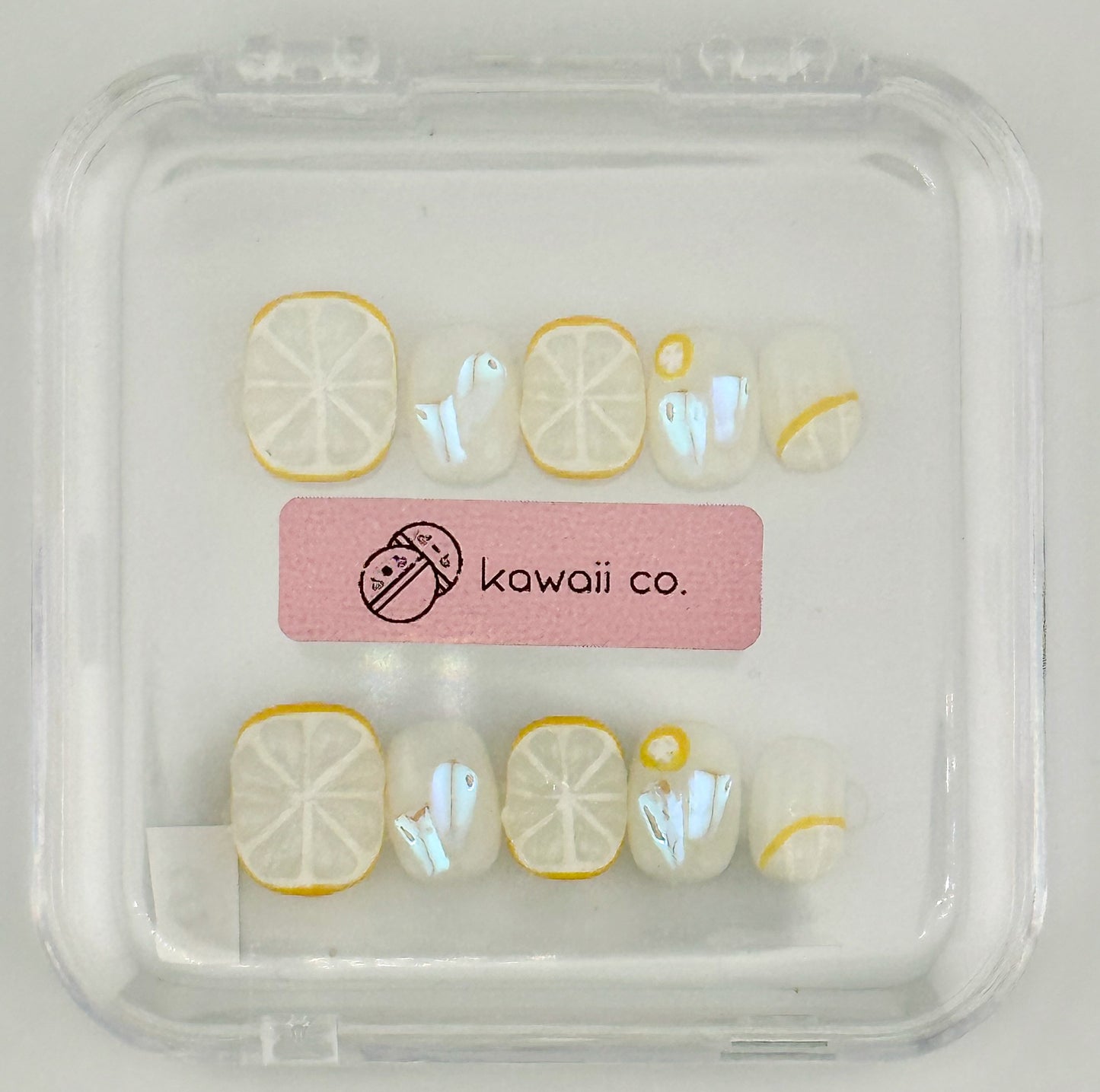 Lemon Sorbet Press-On Nails
