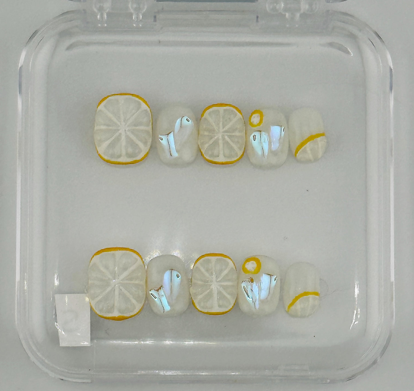 Lemon Sorbet Press-On Nails