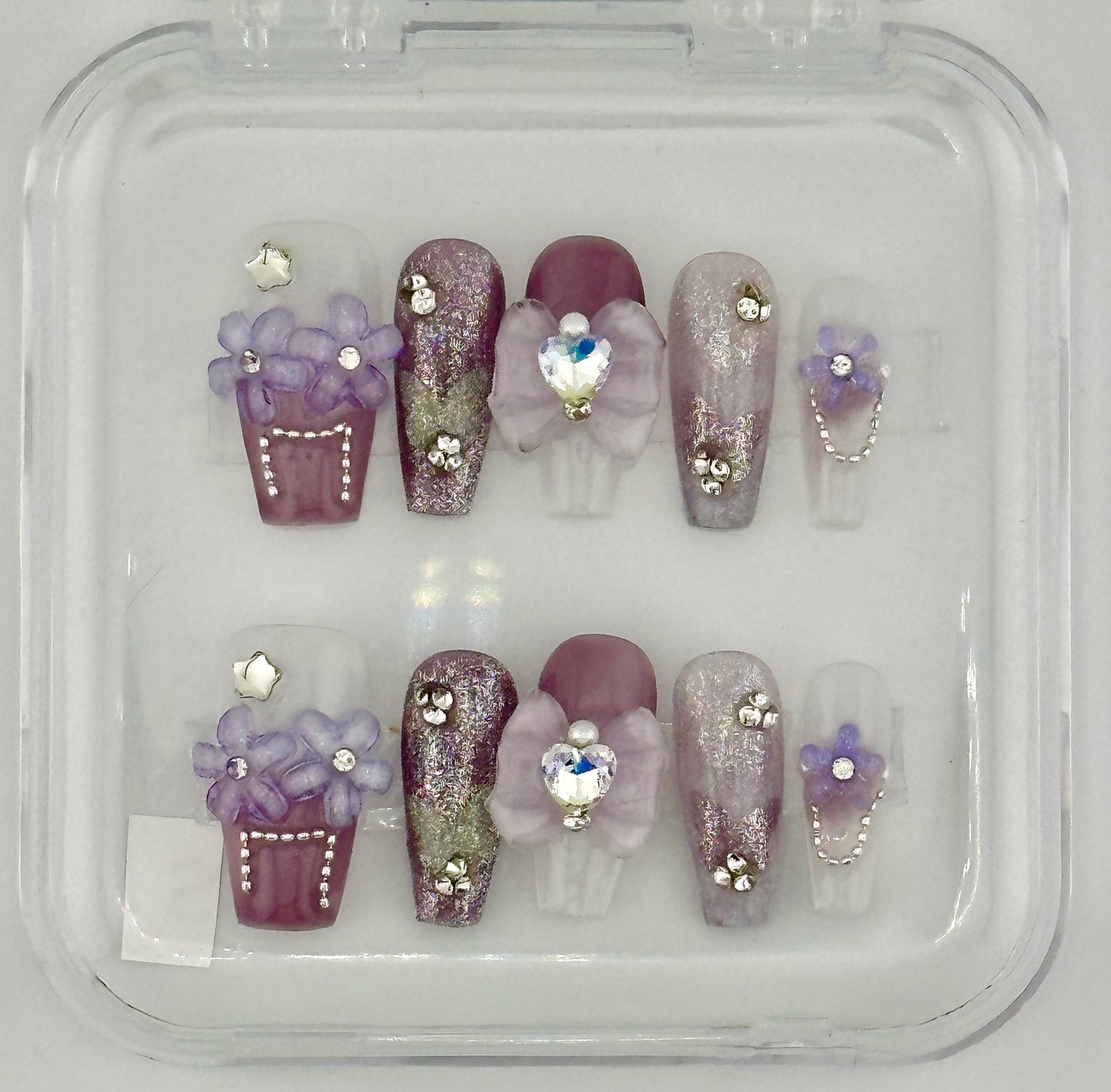 Lavender Waltz Press-On Nails