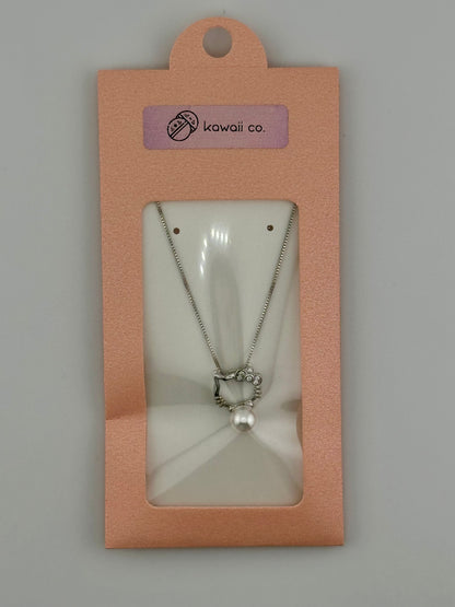 Hello Kitty pearl pendant necklace