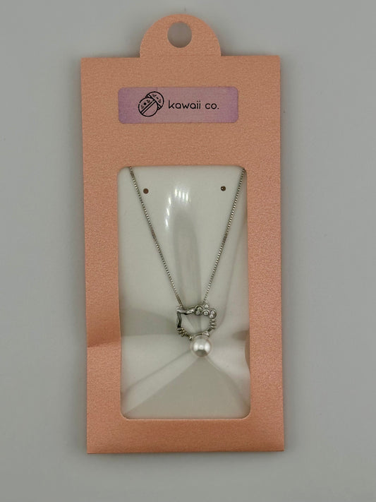Hello Kitty pearl pendant necklace