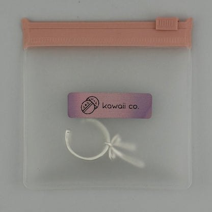 Sterling Silver Adjustable Ribbon Bow Ring – Minimal Kawaii Vibes