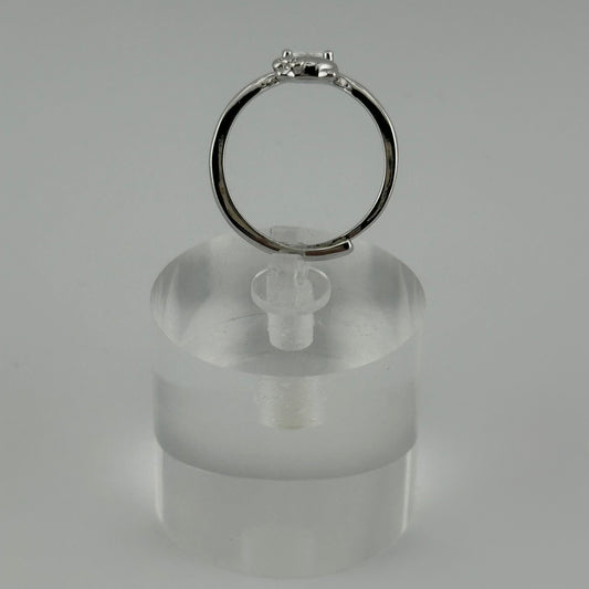 Hello Kitty Crystal Heart Ring